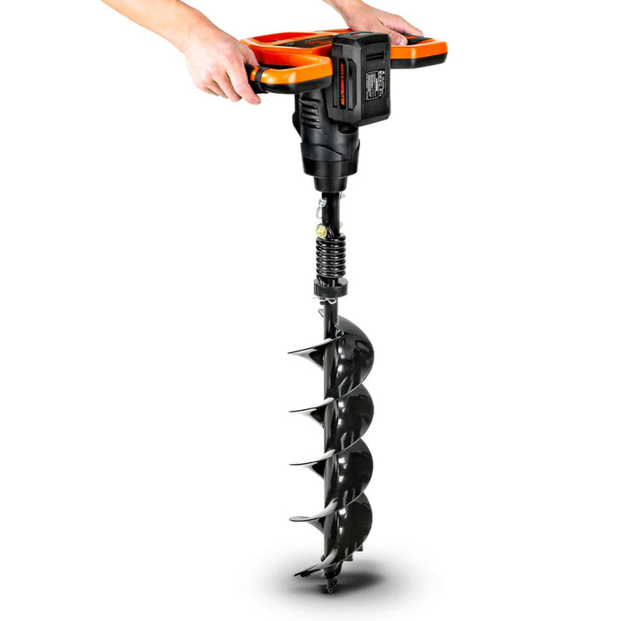 Super Handy GUT150 48V Cordless Earth Auger – 6″ × 30″ Bit, Brushless Motor, Battery & Charger Kit