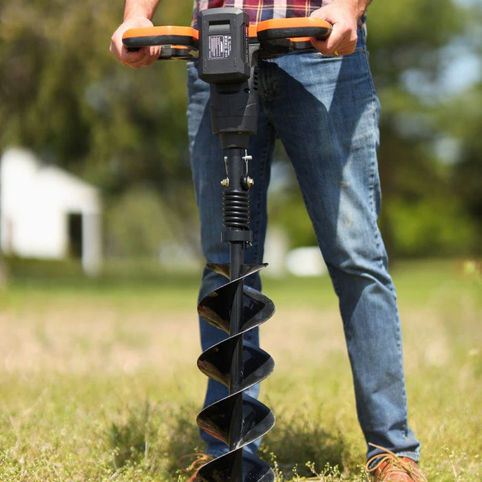 Super Handy GUT150 48V Cordless Earth Auger – 6″ × 30″ Bit, Brushless Motor, Battery & Charger Kit