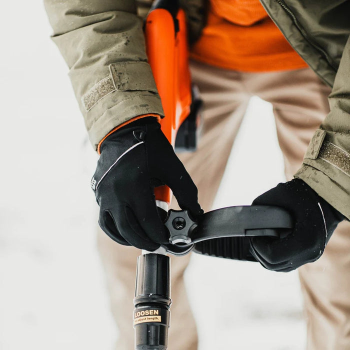 Super Handy GUT055 Cordless Snow Thrower 20V – 10" Clearing Width, 2Ah Battery