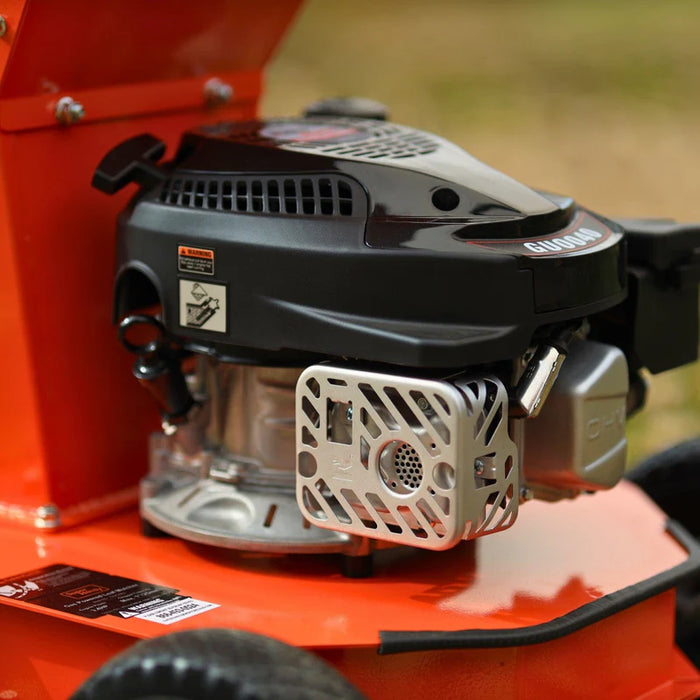 Super Handy GUO083 Heavy Duty Gas Leaf Mulcher / Shredder 3.4 HP – 1″ Branch Capacity, Large Hopper