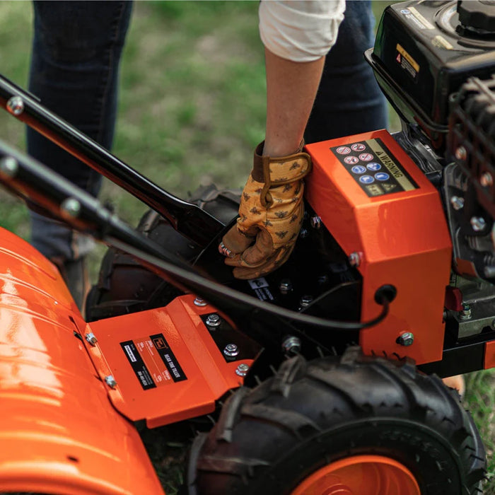 Super Handy GUO116 Rear‑Tine Tiller Cultivator 16″ – 7 HP Gas, 12″ Depth