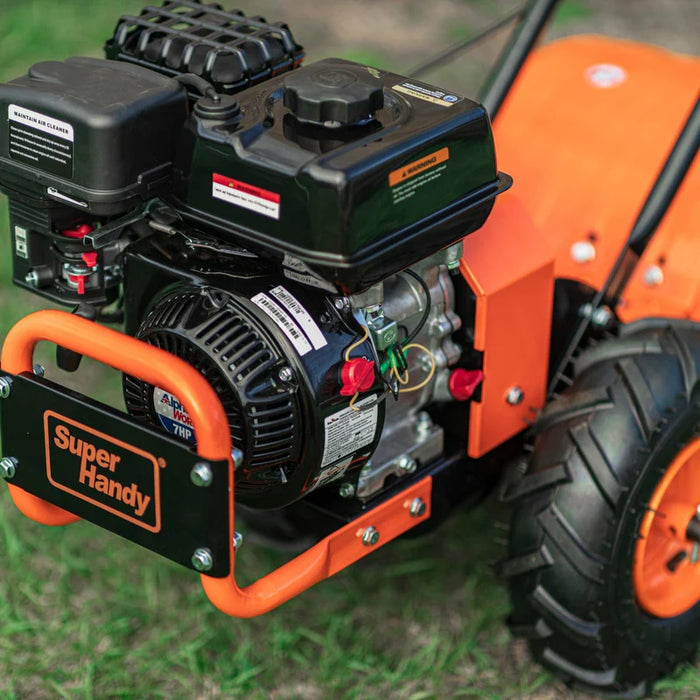 Super Handy GUO116 Rear‑Tine Tiller Cultivator 16″ – 7 HP Gas, 12″ Depth
