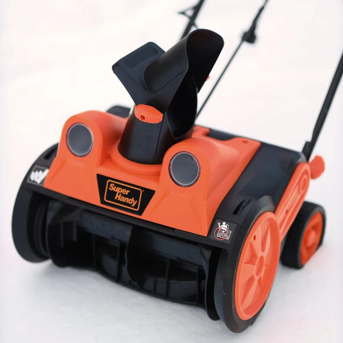 Super Handy GUT110 Walk‑Behind Electric Snow Blower 120V – 18" Clearing Width, LED Headlights