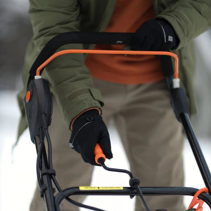 Super Handy GUT110 Walk‑Behind Electric Snow Blower 120V – 18" Clearing Width, LED Headlights