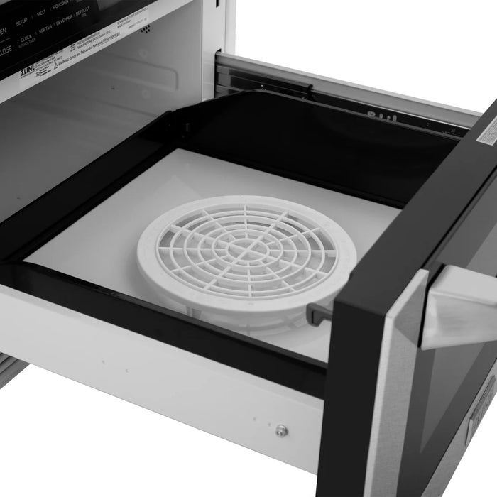 ZLINE MWD-1-SS-H 24 in Built-In Microwave Drawer, 1.2 Cu. Ft., Fingerprint Resistant Stainless Steel