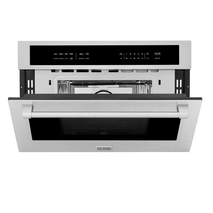 ZLINE MWO-30-SS 30 in Built-In Convection Microwave Oven, 1.6 Cu. Ft., Fingerprint Resistant Stainless Steel
