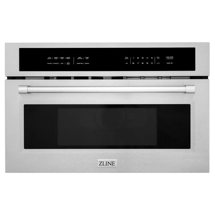 ZLINE MWO-30-SS 30 in Built-In Convection Microwave Oven, 1.6 Cu. Ft., Fingerprint Resistant Stainless Steel
