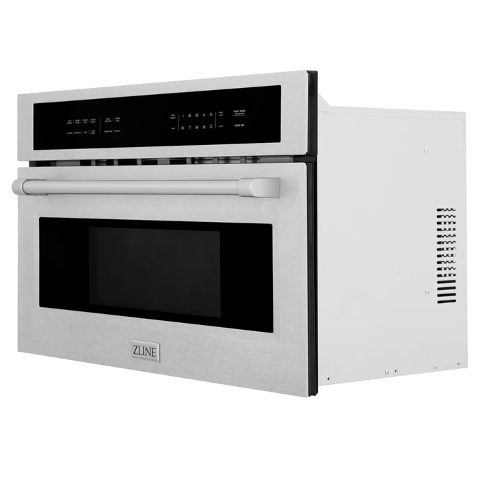 ZLINE MWO-30-SS 30 in Built-In Convection Microwave Oven, 1.6 Cu. Ft., Fingerprint Resistant Stainless Steel