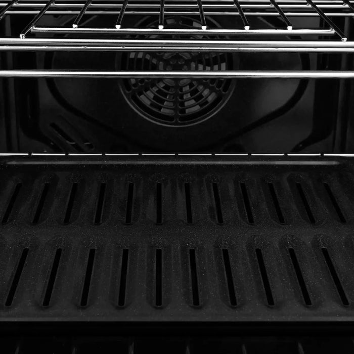 ZLINE WASS-WM-30 30 in Single Electric Wall Oven, 5.0 cu ft, White Matte with Stainless Steel Accents, Convection Cooking