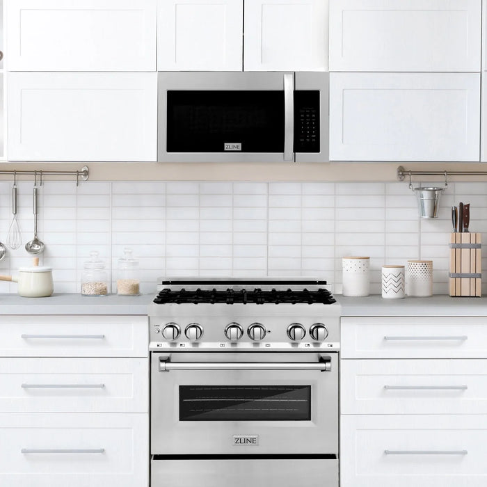 ZLINE MWO-OTRCF-30 30 in. Over-the-Range Microwave, 1.5 Cu. Ft., Stainless Steel