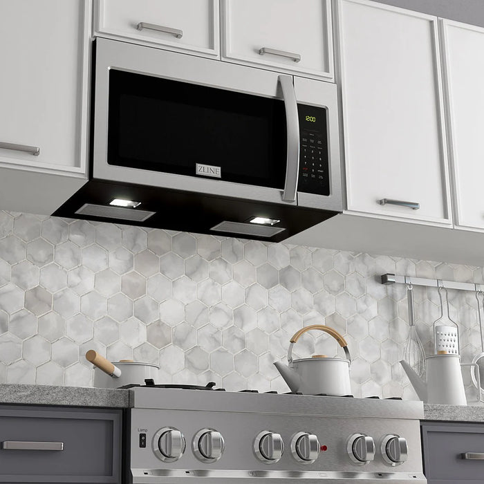 ZLINE MWO-OTRCF-30 30 in. Over-the-Range Microwave, 1.5 Cu. Ft., Stainless Steel