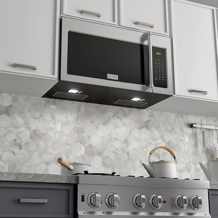 ZLINE MWO-OTRCFH-30 30 in. Over-the-Range Microwave, 1.5 Cu. Ft., Stainless Steel